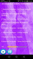 ALEJANDRO FERNANDEZ SONGS screenshot 1