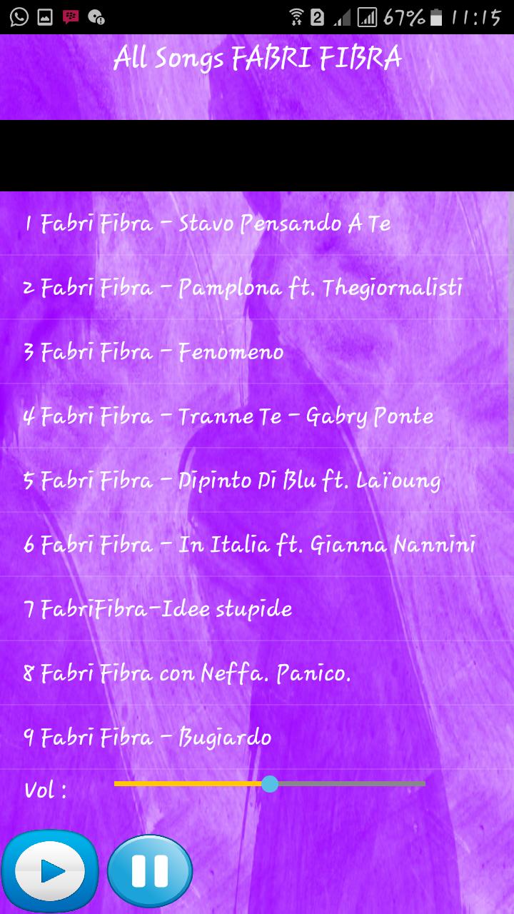 scarica fabri fibra tranne te