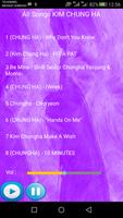 1 Schermata KIM CHUNG HA SONGS