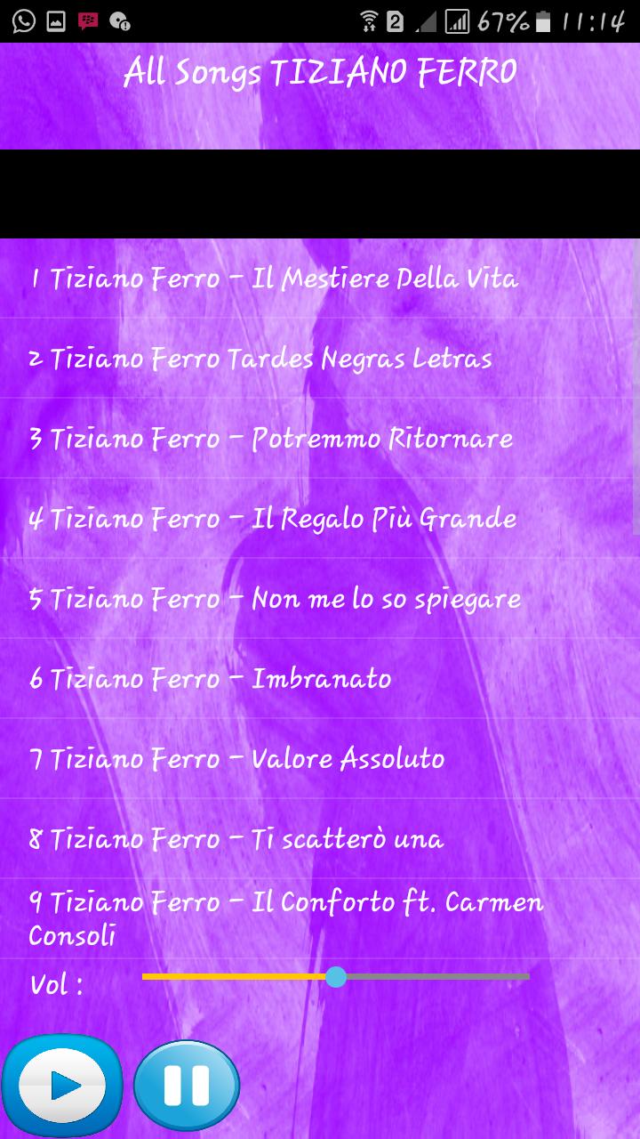 SCARICARE ED ERO CONTENTISSIMO TIZIANO FERRO GRATIS