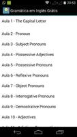 Gramática em Inglês Grátis ảnh chụp màn hình 1