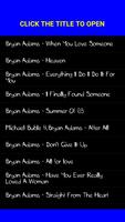برنامه‌نما Bryan Adams Music - Heaven عکس از صفحه