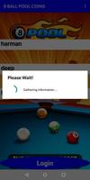 8 Ball Pool Coins captura de pantalla 1