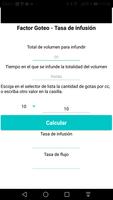 Infusiones y Factor de Goteo تصوير الشاشة 2