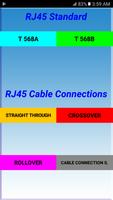 RJ45 Cables Colors Affiche