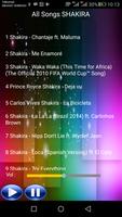 All Songs SHAKIRA 스크린샷 1