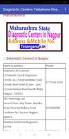 Diagnostic Centers Telephone Directory in india Screenshot 1