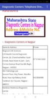 برنامه‌نما Diagnostic Centers Telephone Directory in india عکس از صفحه