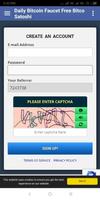 Daily Bitcoin Faucet FreeBitco Satoshi 스크린샷 1