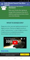 Daily Bitcoin Faucet FreeBitco Satoshi 스크린샷 3