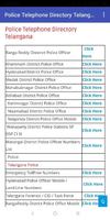 Police Telephone Directory Telangana screenshot 2