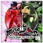 Miraculous Ladybug & Cat Noir Super Oled Wallpaper icône