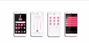 OPPO Phone - PINK RED Theme (All Devices)
