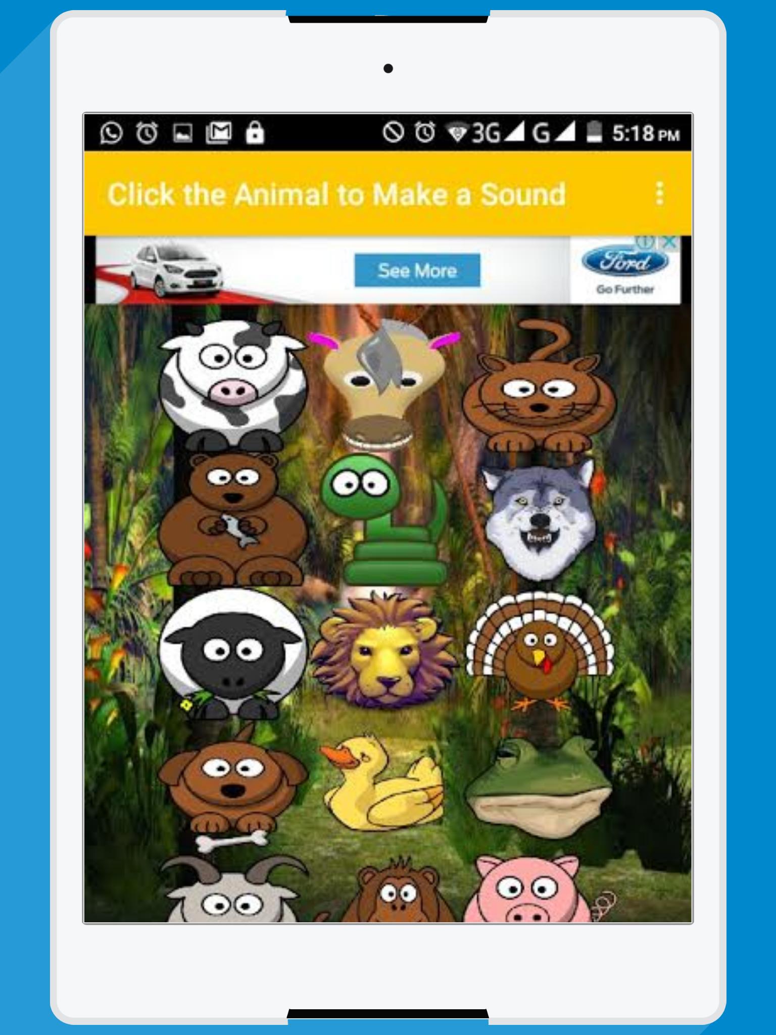 Animal Sounds For Kids! APK pour Android Télécharger
