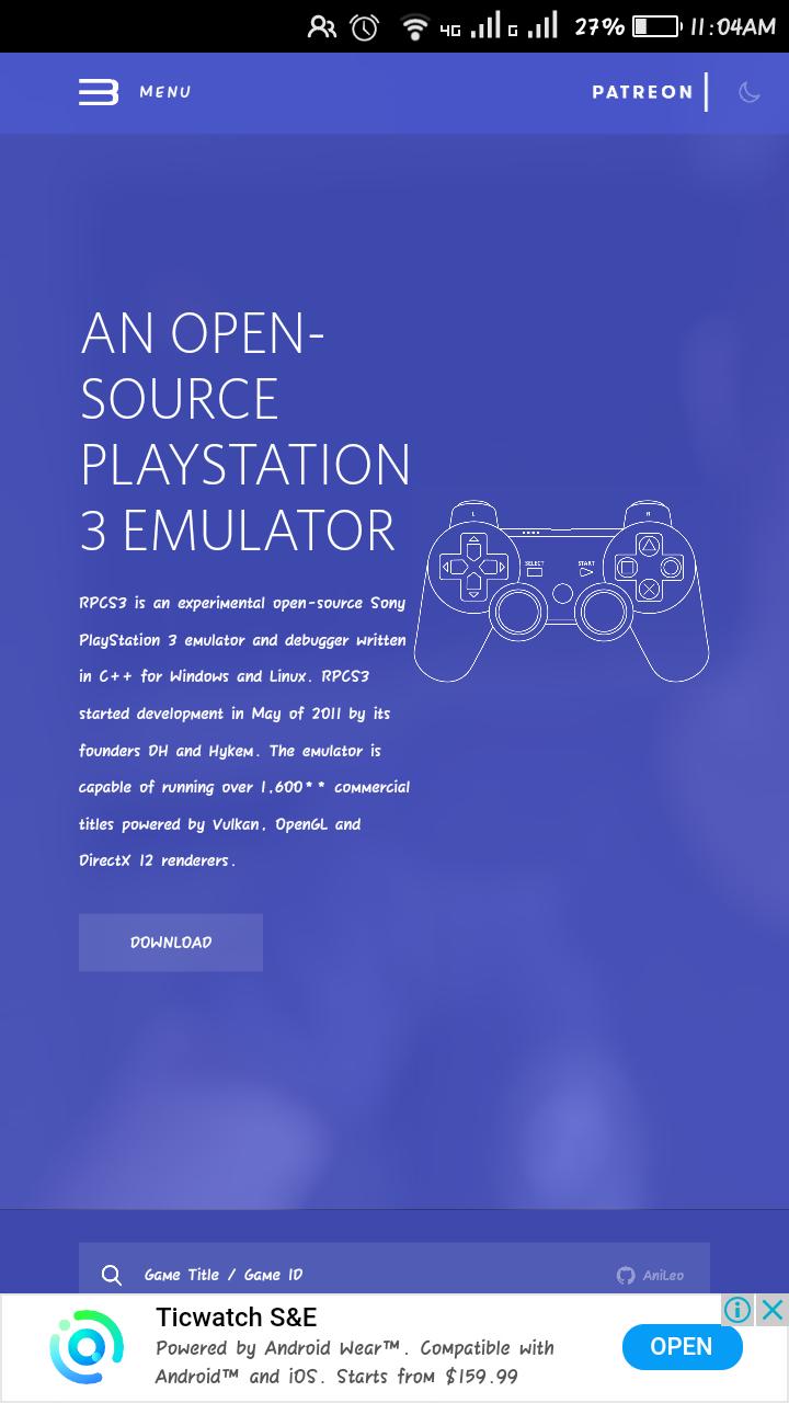 Ps3 Emulator For Android Apk Download