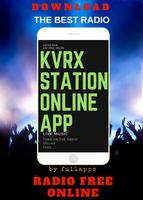 KVRX ONLINE FREE APP RADIO โปสเตอร์