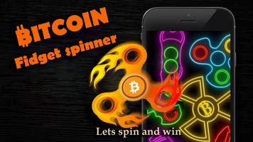 Bitcoin Fidget Spinner Affiche