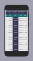 Ramadan timeing 2018 (kashmir's offical app) ภาพหน้าจอ 2