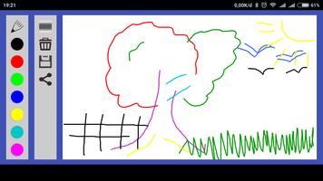 Whiteboard for kids ảnh chụp màn hình 1