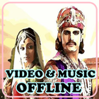 VIDEO & MUSIC OFFLINE JODHA AKBAR icône