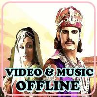 VIDEO & MUSIC OFFLINE JODHA AKBAR capture d'écran 1