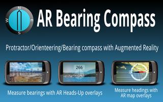 AR Bearing Compass Affiche