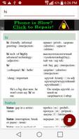Poster Russian English Dictionary