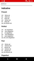 German Verbs conjugation offli اسکرین شاٹ 3