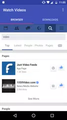 HD Facebookのビデオダウンローダーアプリ アプリダウンロード