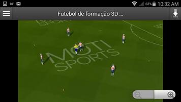Futebol de formação 3D MOTI™ Affiche
