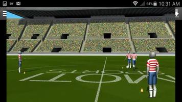Futebol de formação 3D MOTI™ capture d'écran 2