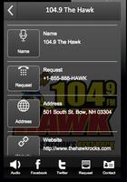 104.9 The Hawk poster