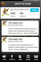 1 Schermata 104.9 The Hawk