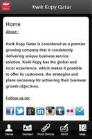 Kwik Kopy Qatar poster