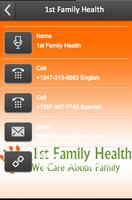 1 Schermata 1st Family Health