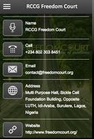 RCCG Freedom Court تصوير الشاشة 2