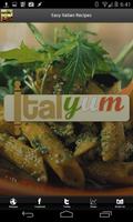 Italyum - Easy Italian Recipes পোস্টার