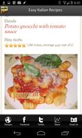 Italyum - Easy Italian Recipes स्क्रीनशॉट 1