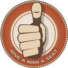 Give a man a seat icon
