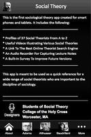Social Theory plakat