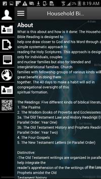 Household Bible Reading poster