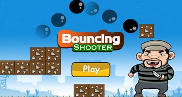 Bouncing shooter skills Affiche