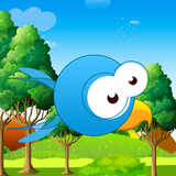 Bird action game icono