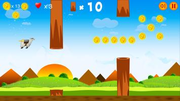 Flappy Rocket Llama screenshot 2