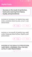 Stylish Fonts ảnh chụp màn hình 1
