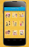 Valentine's Stickers,Smileys,Posters and Wallpaper ภาพหน้าจอ 1