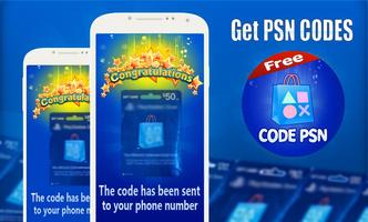 Free Gift Card For PSN code generator Prank Plakat