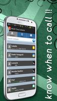 World Local Time Zone Contacts পোস্টার