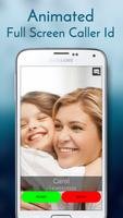 Animated Full Screen Caller ID الملصق