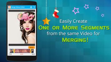 Merge Video Editor Join Trim تصوير الشاشة 1